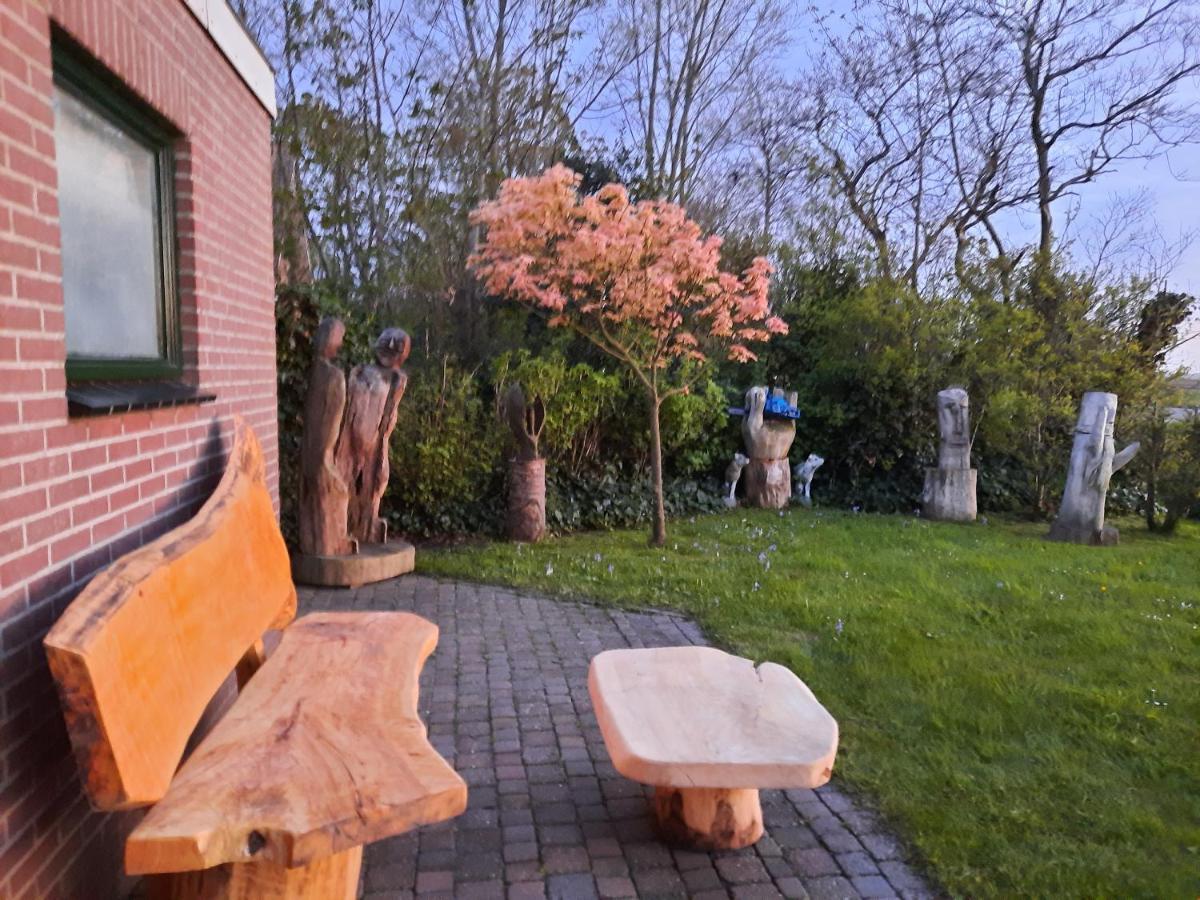 Private Logies Texel Woodart Midden-Eierland Bagian luar foto