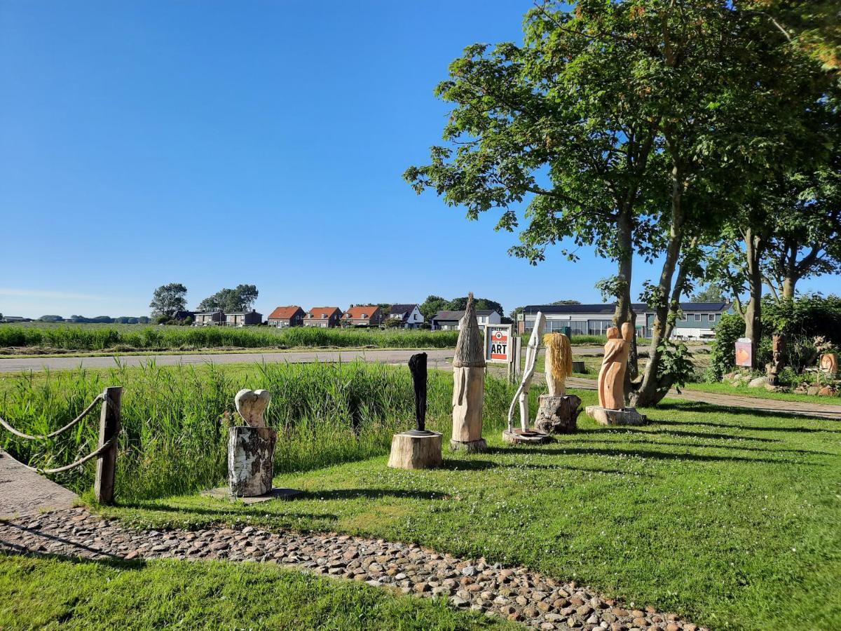 Private Logies Texel Woodart Midden-Eierland Bagian luar foto