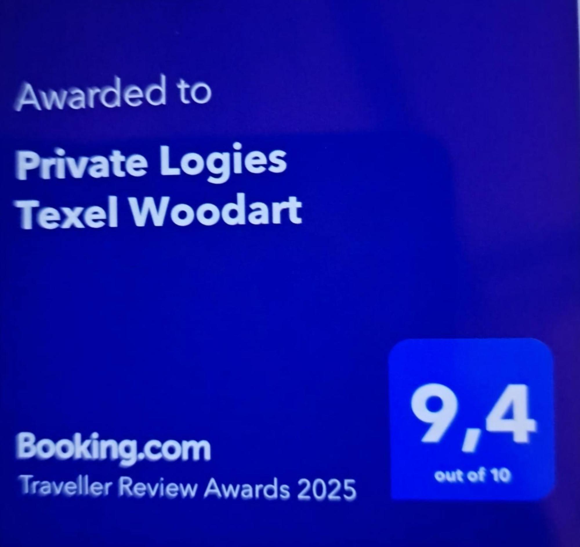 Private Logies Texel Woodart Midden-Eierland Bagian luar foto